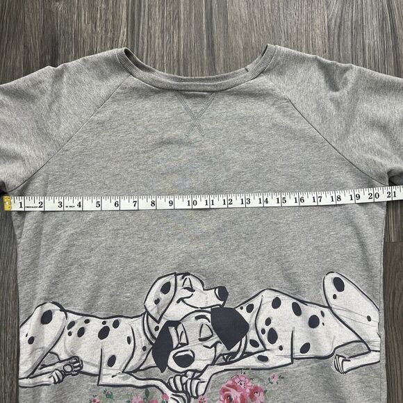 Cath Kidston X Disney 101 Dalmatians Crewneck Jumper Sweatshirt Gray Size Small - Picture 4 of 5